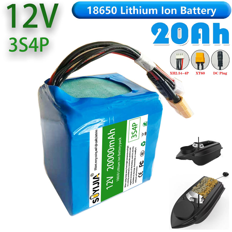 Fishing Boat Gps - 18650 3S4P Lithium Ion Battery 12V