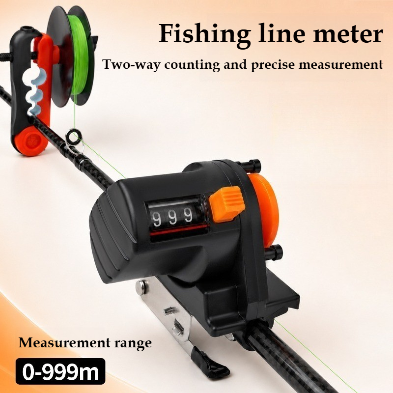 Fishing Boat Depth Finder - Digital Fishing Line Counter 0 999M