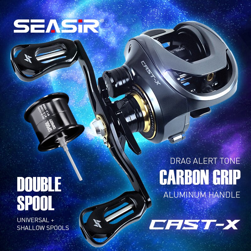 SEASIR Cast-X Baitcasting Reel - Abu Garcia Reel Max ulasan dan harga