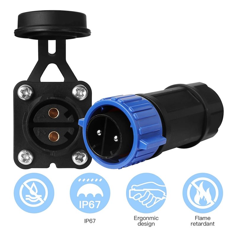 Trolling Motor Plug 2 Pack 12V - Fishing Boat Trolling Motor ulasan dan harga