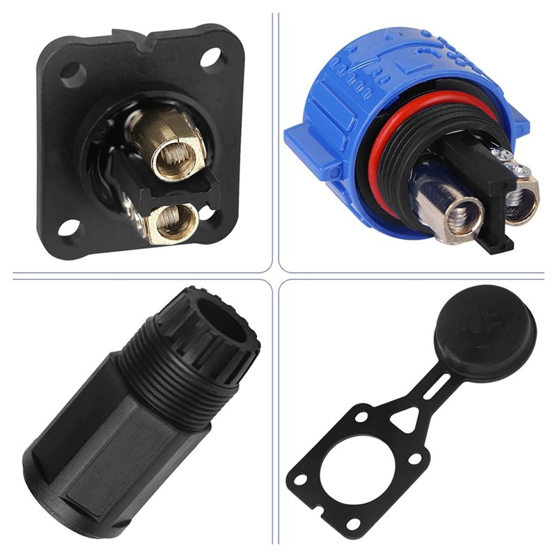 Trolling Motor Plug 2 Pack 12V - Fishing Boat Trolling Motor ulasan dan harga